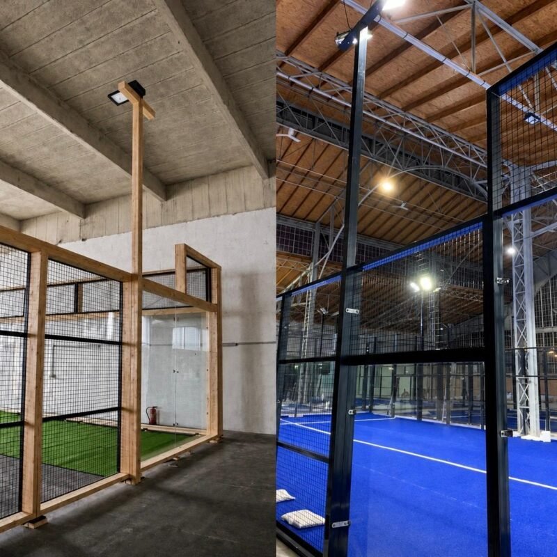 Wooden Padel Court